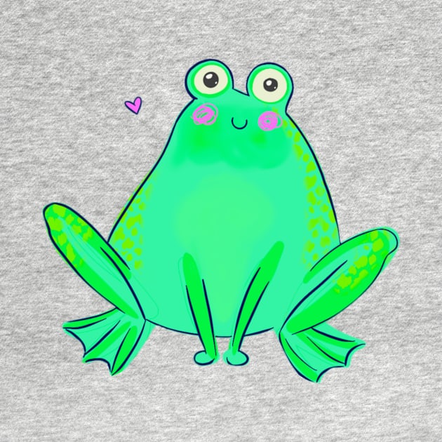 Fantastic Froggie by DammiDuck